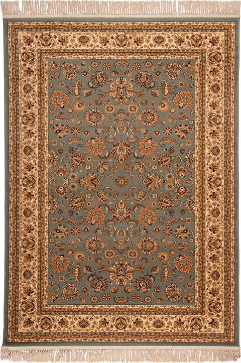 Isfahan 3783B Blue Cream