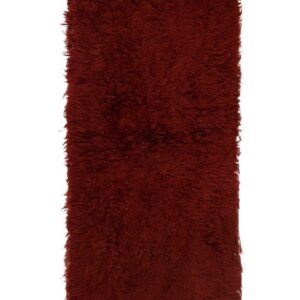 Flokati 51 Red Brown