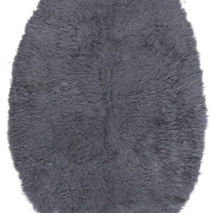 Flokati 59 OVAL Grey
