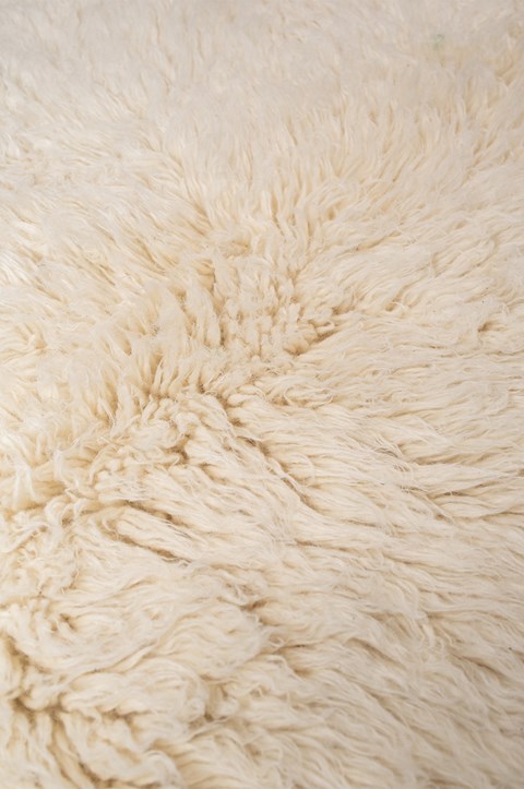 Flokati Natural ROUND 1700gr - Image 3