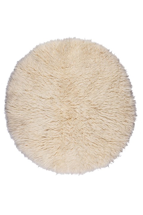 Flokati Natural ROUND 1700gr