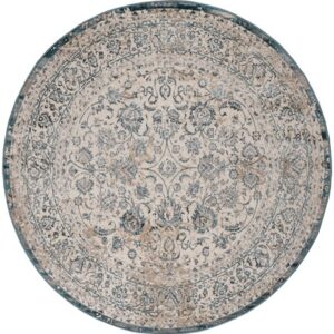 Gossip 8504A White Blue Round