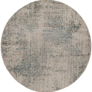 Gossip 9186A Cream Blue Round