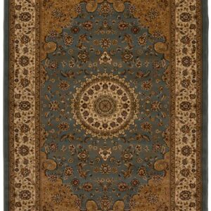 Isfahan 2438A Blue Cream