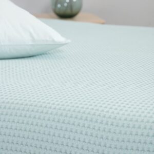 Κουβέρτα ΠΙΚΕ NAF NAF Cotton Waffle Pique Mint