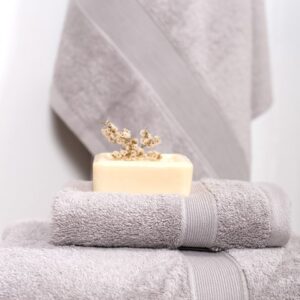 Πετσέτα Naf Naf Bonjour Lt Grey