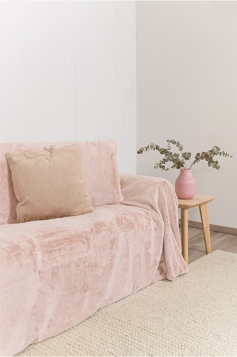 Naf Naf Lapin Throws - Dusty Pink - Image 3
