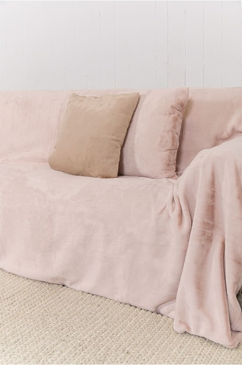 Naf Naf Lapin Throws - Dusty Pink - Image 4