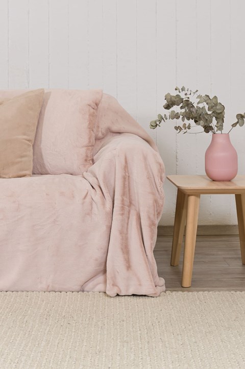 Naf Naf Lapin Throws - Dusty Pink
