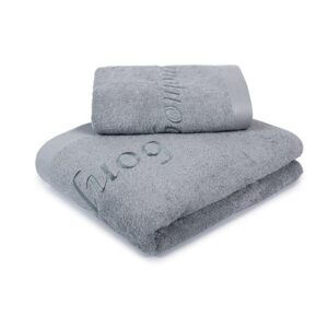 Naf Naf Towel Set 2 pcs Bonjour Light Grey