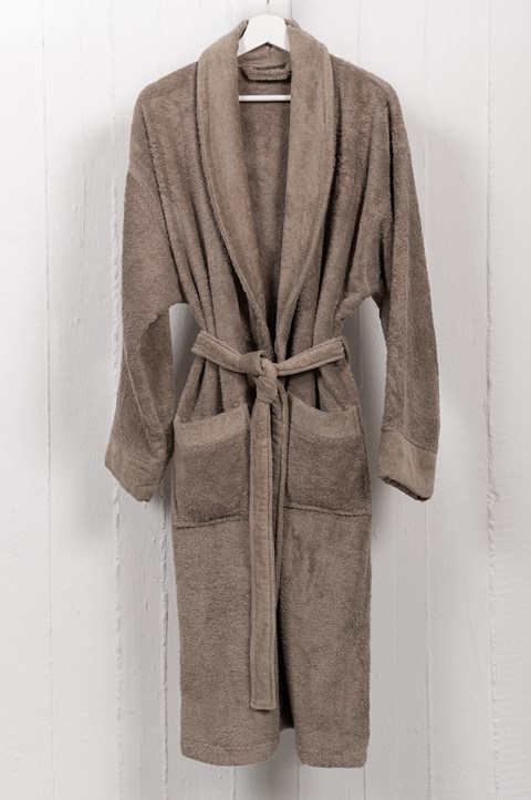 Naf Naf Bonjour Bathrobes - Vintage Grey - Image 3