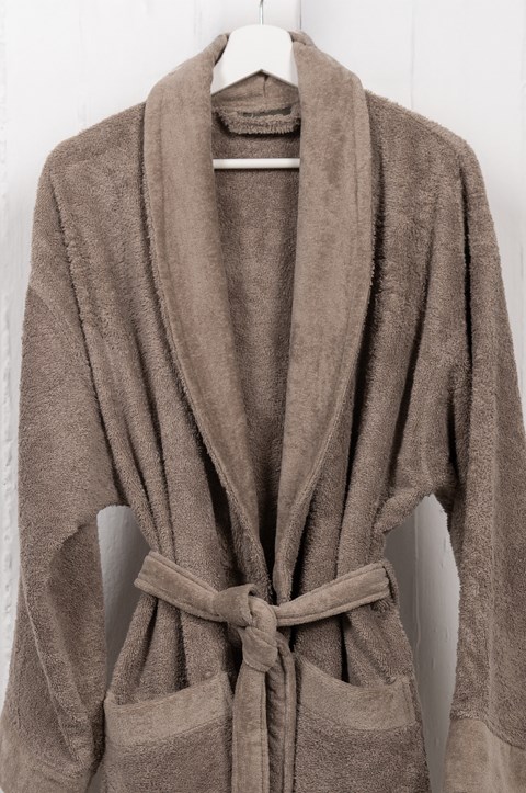 Naf Naf Bonjour Bathrobes - Vintage Grey - Image 4