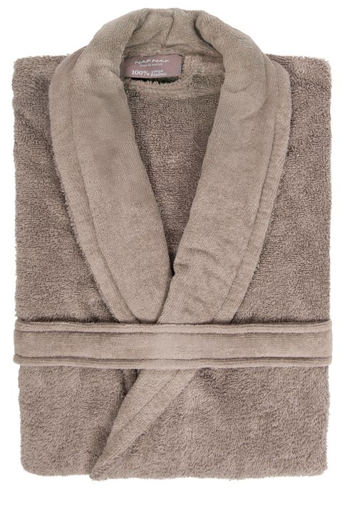 Naf Naf Bonjour Bathrobes - Vintage Grey